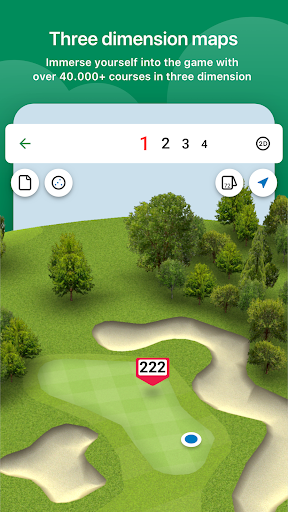 TAG Heuer Golf - GPS & 3D Maps - عکس برنامه موبایلی اندروید