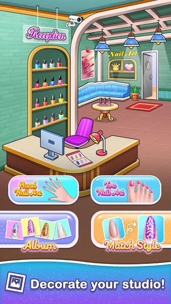 Nail Salon ASMR: Art & Polish - Gameplay image of android game