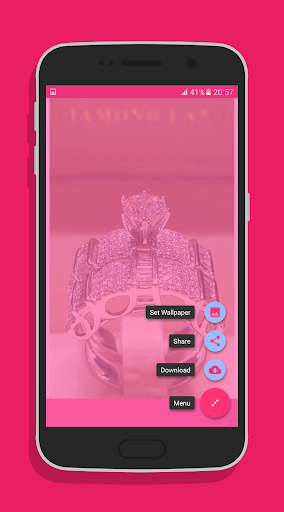 Girly Crystal Glitter Wall - عکس برنامه موبایلی اندروید