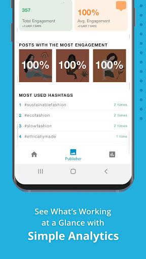 Tailwind: Pinterest & Instagram Planner Scheduler - عکس برنامه موبایلی اندروید