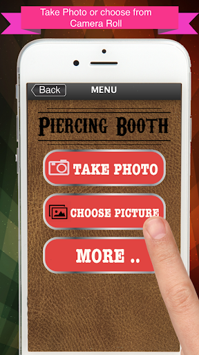 Piercing Booth - Image screenshot of android app