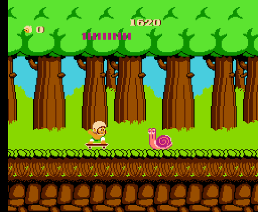Wonder Boy - Gameplay image of android game