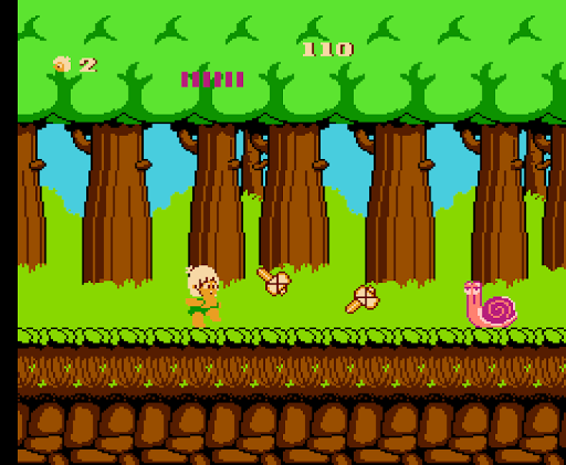 Wonder Boy - Gameplay image of android game
