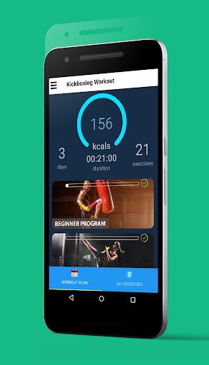 Kickboxing - Fitness Workout - Image screenshot of android app
