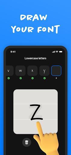 Fontmaker - Font Keyboard App - عکس برنامه موبایلی اندروید