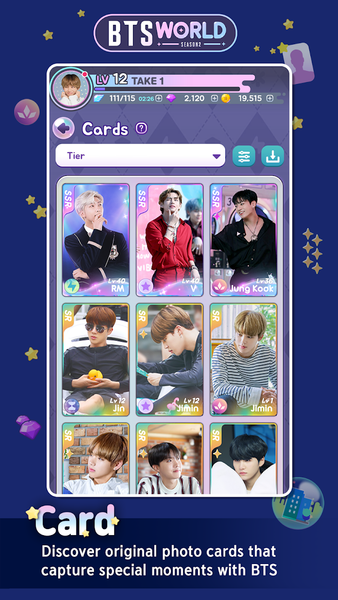 BTS WORLD Season 2 - Gameplay image of android game