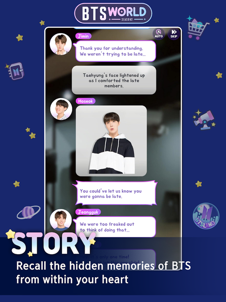 BTS WORLD Season 2 - Gameplay image of android game