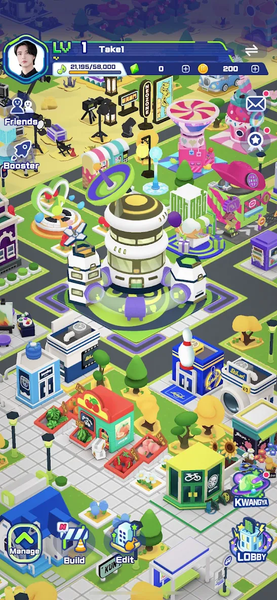 NCT ZONE - Gameplay image of android game