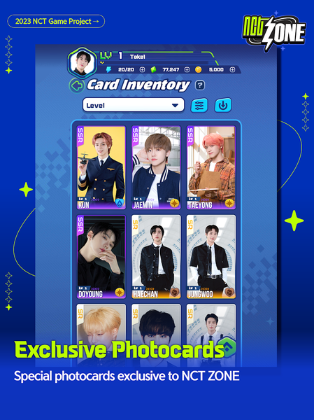 NCT ZONE - Gameplay image of android game