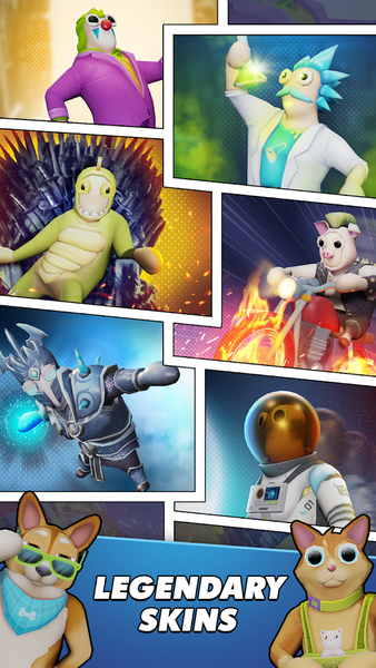 Gang Battle Party: Animals ۳D - عکس بازی موبایلی اندروید