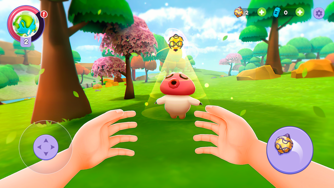 Monster World: Catch and care - عکس بازی موبایلی اندروید