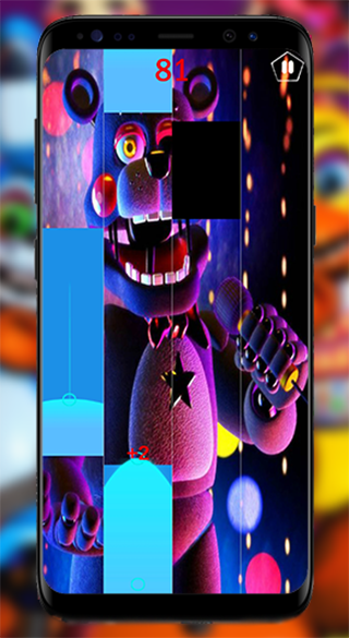 FNAF Piano Tiles ۵ - عکس بازی موبایلی اندروید
