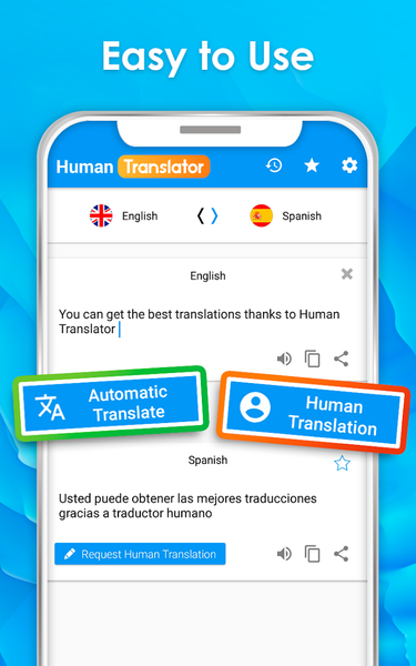 Human Translator Professional - عکس برنامه موبایلی اندروید