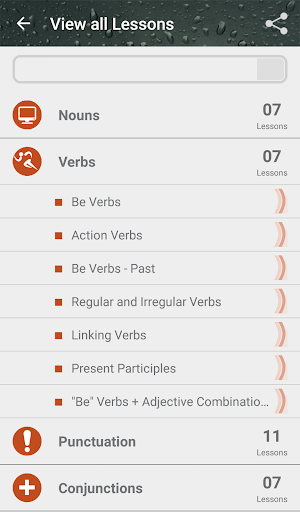 English Grammar Book - Image screenshot of android app