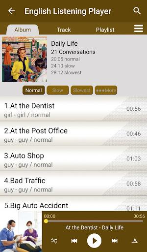 English Listening Player - Image screenshot of android app
