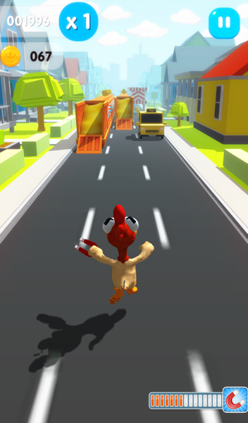 Chick Run - عکس بازی موبایلی اندروید