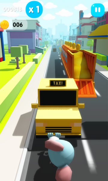 Chick Run - عکس بازی موبایلی اندروید