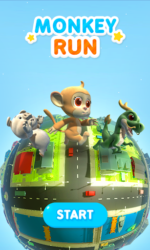 Monkey Run - Gameplay image of android game