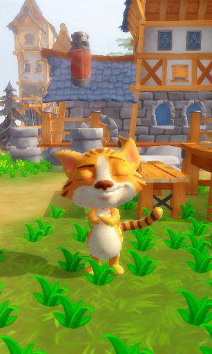 My Talking Cat - Gameplay image of android game