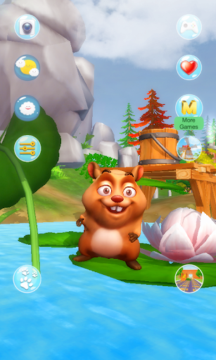 My Talking Hamster - عکس برنامه موبایلی اندروید