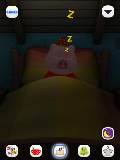 My Talking Pig - Virtual Pet - Gameplay image of android game