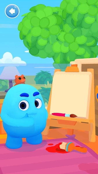Slimy World: Talk & Play Games - عکس برنامه موبایلی اندروید