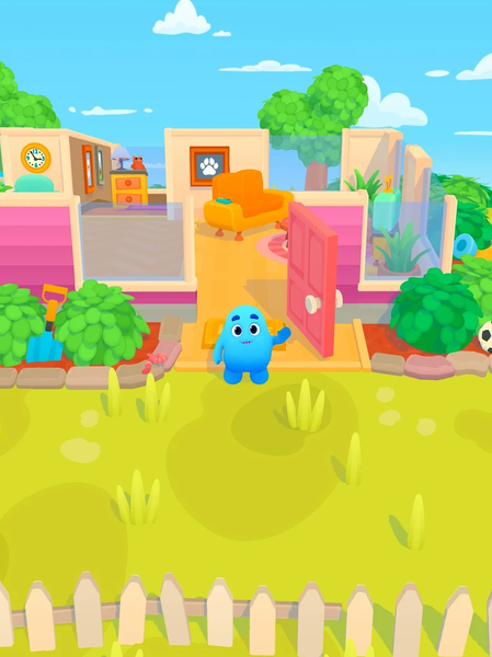 Slimy World: Talk & Play Games - عکس برنامه موبایلی اندروید
