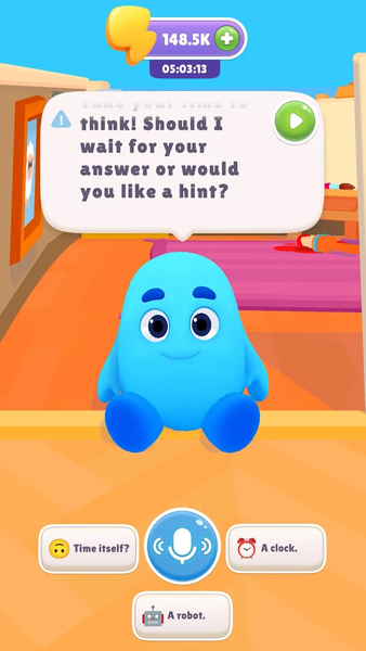 Slimy World: Talk & Play Games - عکس برنامه موبایلی اندروید