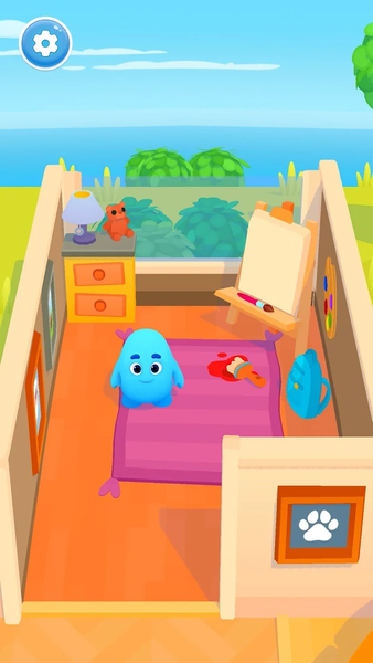 Slimy World: Talk & Play Games - عکس برنامه موبایلی اندروید
