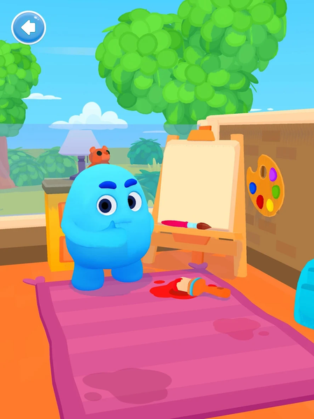 Slimy World: Talk & Play Games - عکس برنامه موبایلی اندروید