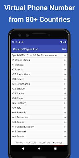 TalkTT - Call/SMS/Numbers/eSIM - عکس برنامه موبایلی اندروید