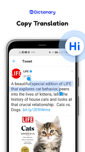Hi Dictionary - Learn Language - عکس برنامه موبایلی اندروید
