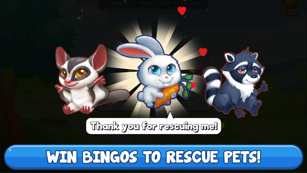 Bingo: Free the Pets - عکس بازی موبایلی اندروید