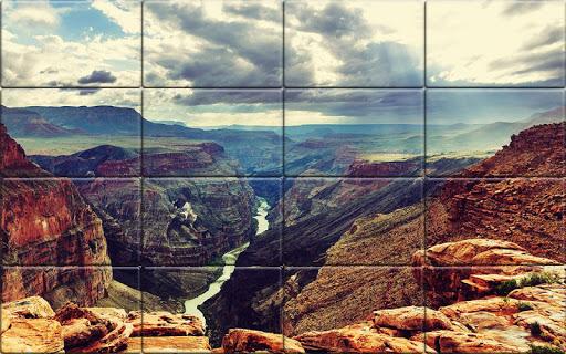 Tile Puzzle Nature - عکس بازی موبایلی اندروید