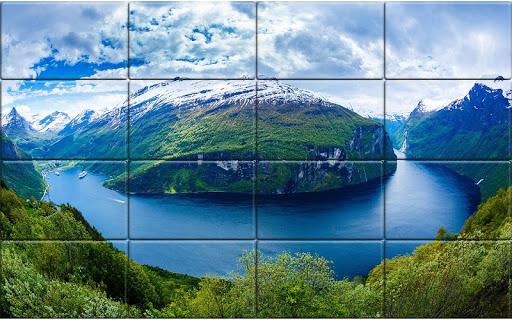 Tile Puzzle Nature - عکس بازی موبایلی اندروید