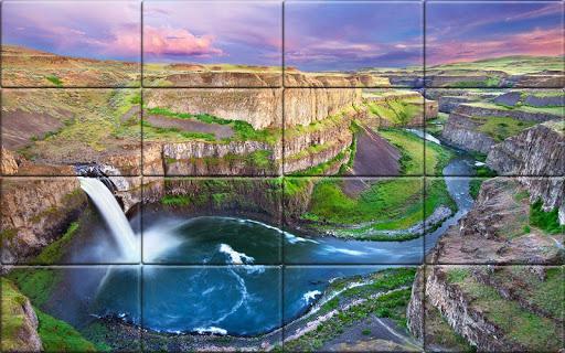 Tile Puzzle Nature - عکس بازی موبایلی اندروید