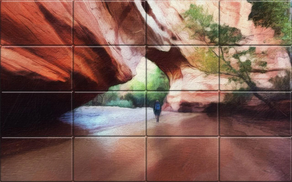 Tile Puzzle Digital Paintings - عکس بازی موبایلی اندروید