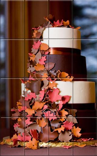 Tile Puzzle Wedding Cake - Gameplay image of android game
