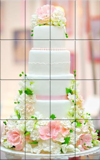 Tile Puzzle Wedding Cake - Gameplay image of android game