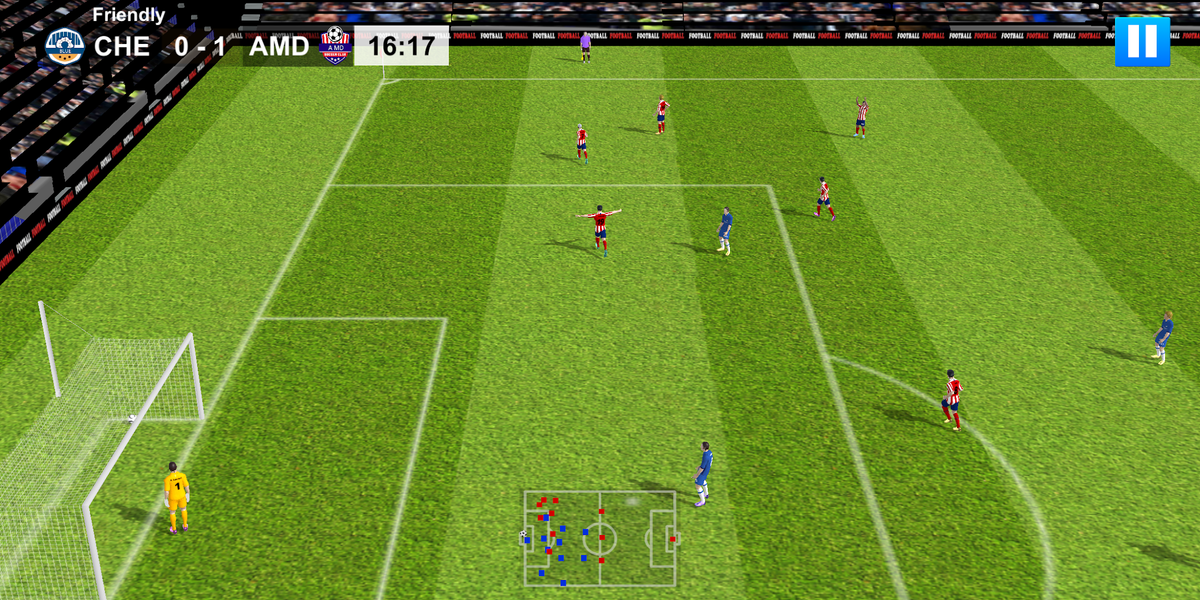 Dream Soccer 2024 - Gameplay image of android game