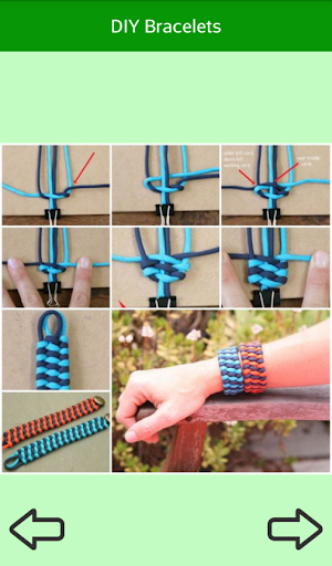 DIY Bracelet Tutorials - Image screenshot of android app