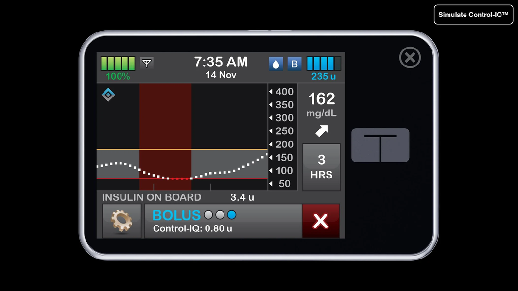 t:simulator™ App - Image screenshot of android app