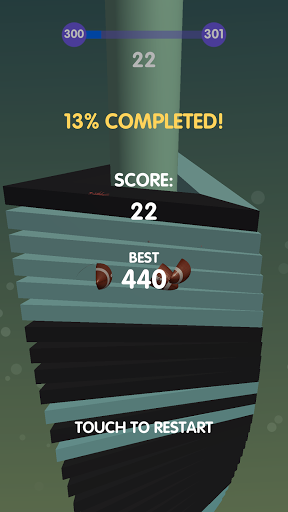 New Stack Ball Games: Drop Helix Blast Queue - Gameplay image of android game