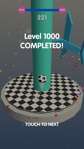 New Stack Ball Games: Drop Helix Blast Queue - Gameplay image of android game