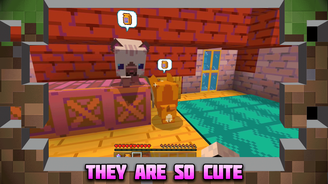 cute animal mod for MCPE - Image screenshot of android app