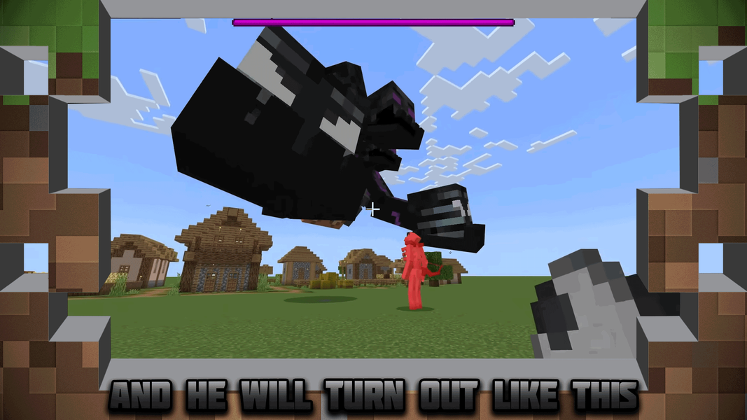 Mutant Wither mod for MCPE - Image screenshot of android app