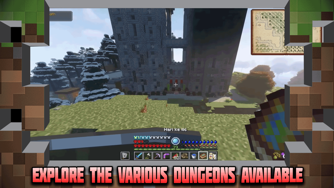 RLcraft v2 modpack for MCPE - Image screenshot of android app