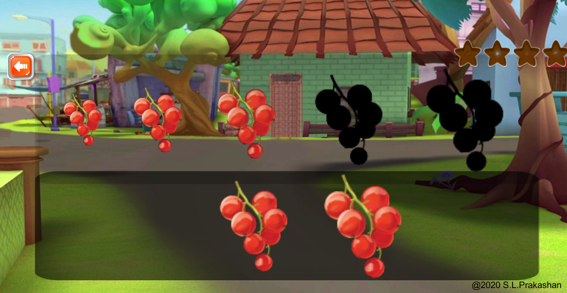 Motu Patlu ABC Learning - Gameplay image of android game