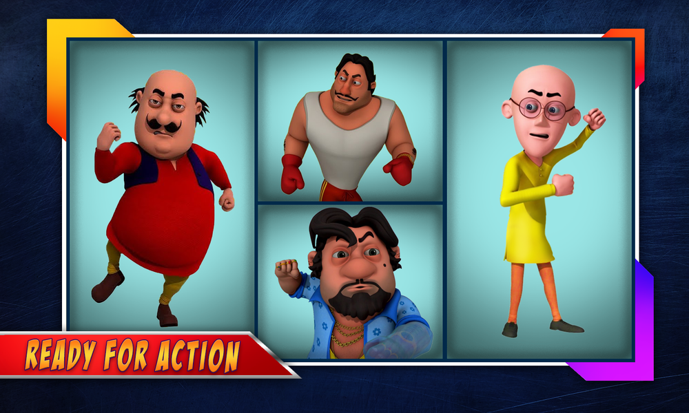 Motu Patlu Kung Fu Kings - Gameplay image of android game