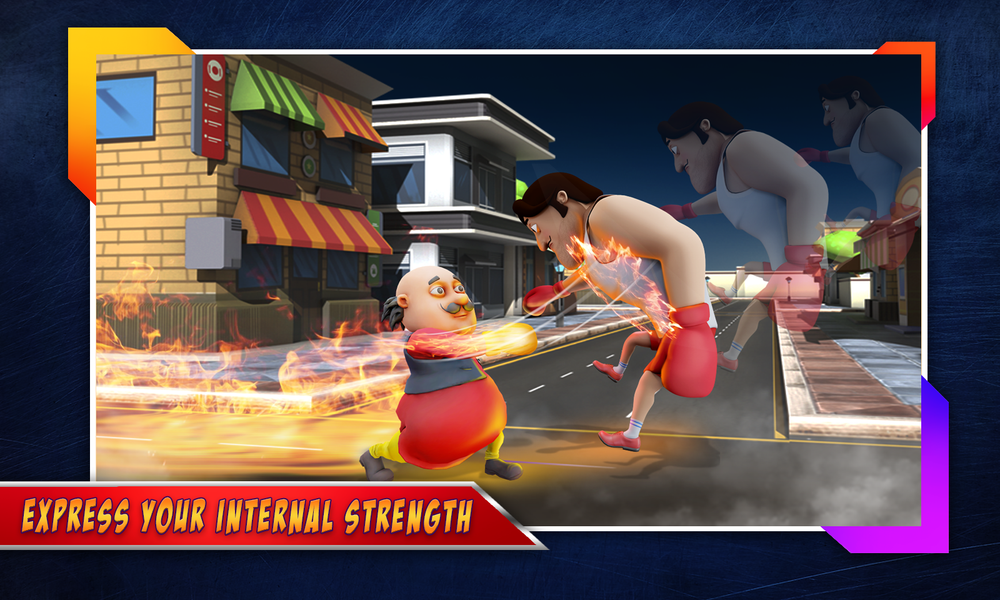 Motu Patlu Kung Fu Kings - Gameplay image of android game